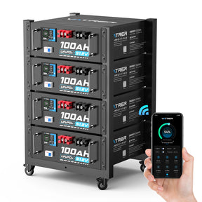 Vatrer 48V (51.2V) 100Ah Server Rack Lithium Battery 8