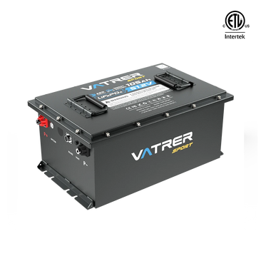Vatrer 48V 105Ah UTV lithium battery with LiFePO4 cells