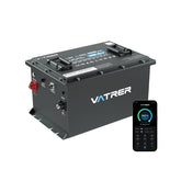Vatrer 36 Volt 100AH Lithium Golf Cart Battery, 200A BMS, 4000+ Cycles, Max 7.68kW Power Output Lithium Battery 3