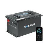 Vatrer 48V 100AH LiFePO4 Golf Cart Battery, 200A BMS, 10.24kW Lithium Battery 3