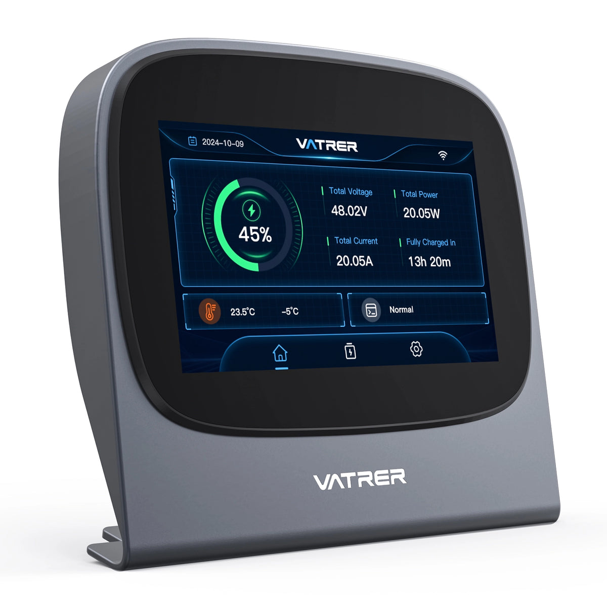 Vatrer 10V-90V Battery Monitor, Series-Parallel Display Screen Monitoring Batteries 11