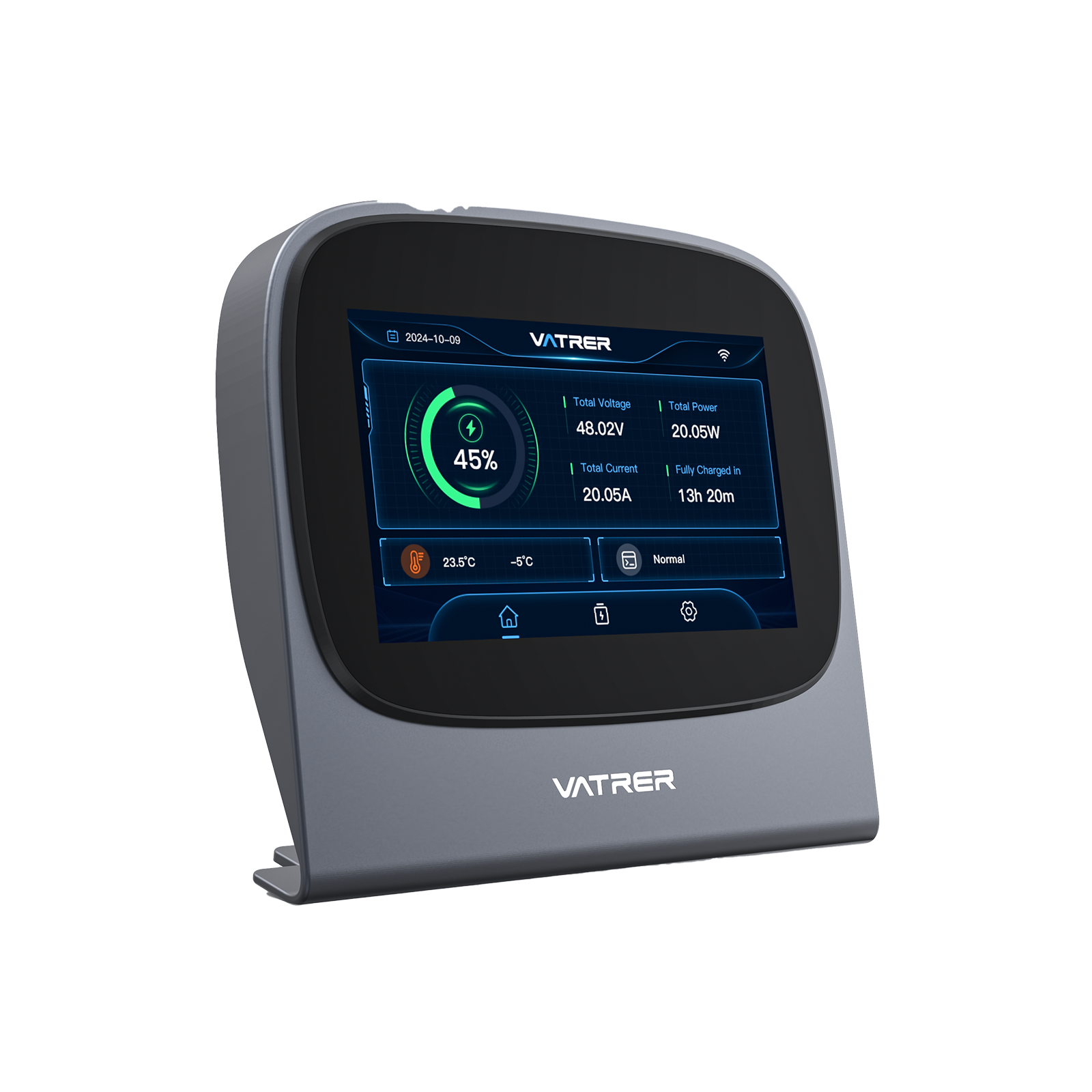 Vatrer 10V-90V Battery Monitor, Series-Parallel Display Screen Monitoring Batteries 13