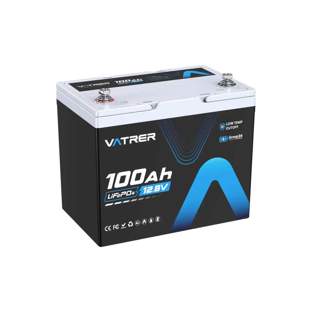Vatrer 12V 100Ah Group 24