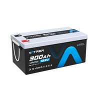 Vatrer 12V 300Ah Lithium Battery