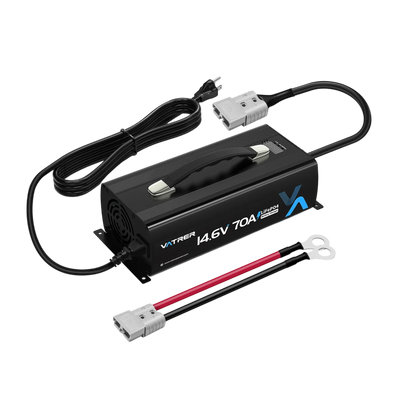 Vatrer 14.6V 70A Fast AC-DC 12V LiFePO4 Battery Charger