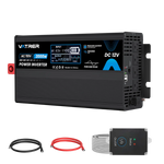 Vatrer 2000 Watt Pure Sine Wave Inverter 12V DC to 110V120V AC Power Inverter