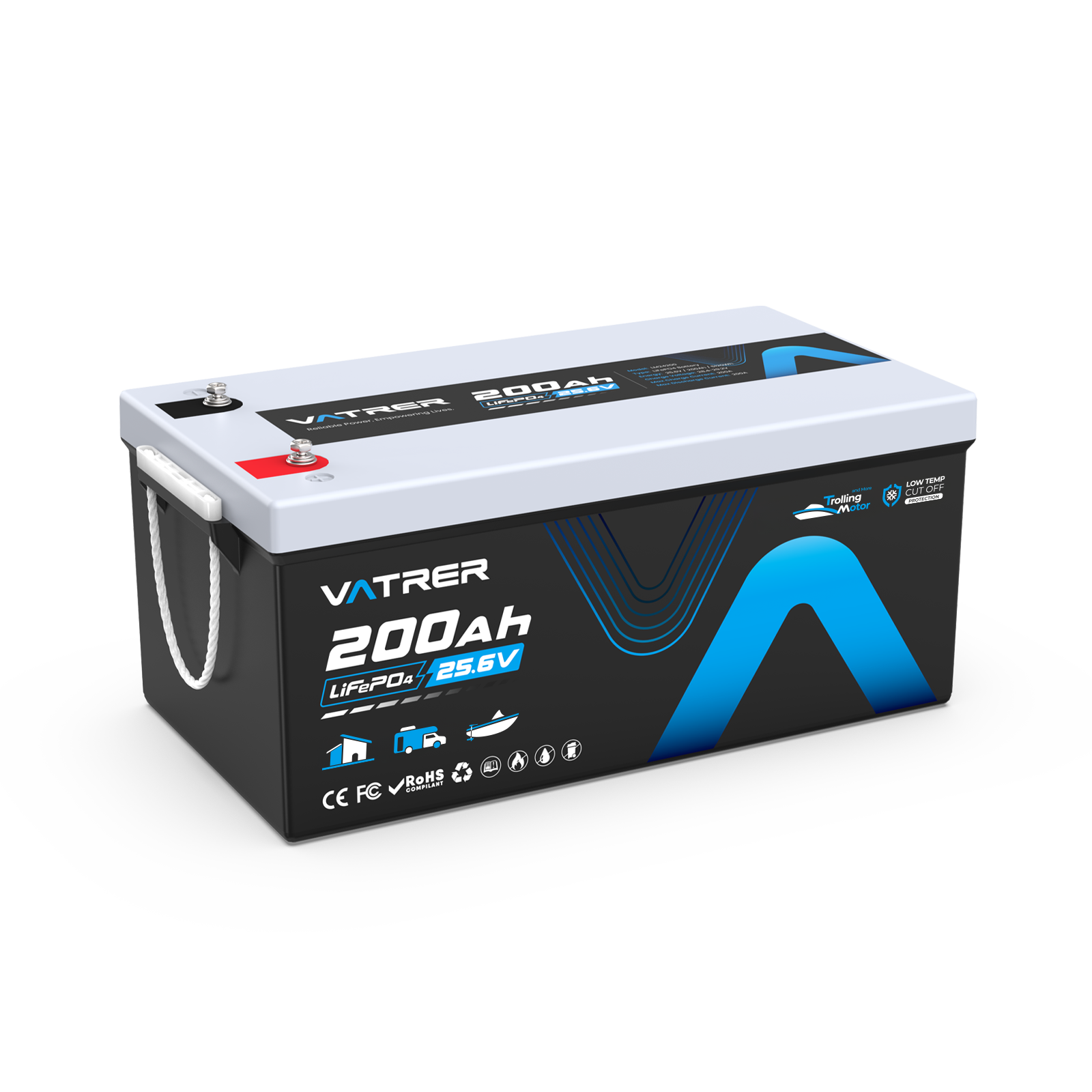 Vatrer 24V 200Ah Lithium Battery 13