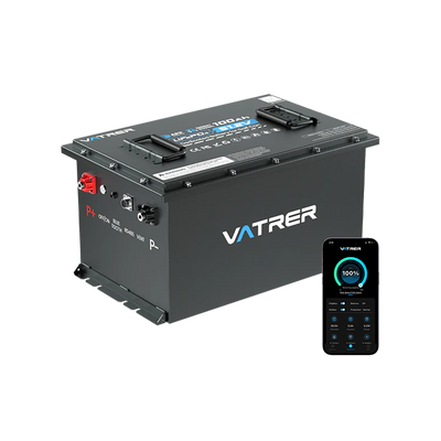 Vatrer 48V 100Ah Lithium Golf Cart Battery Conversion Kit