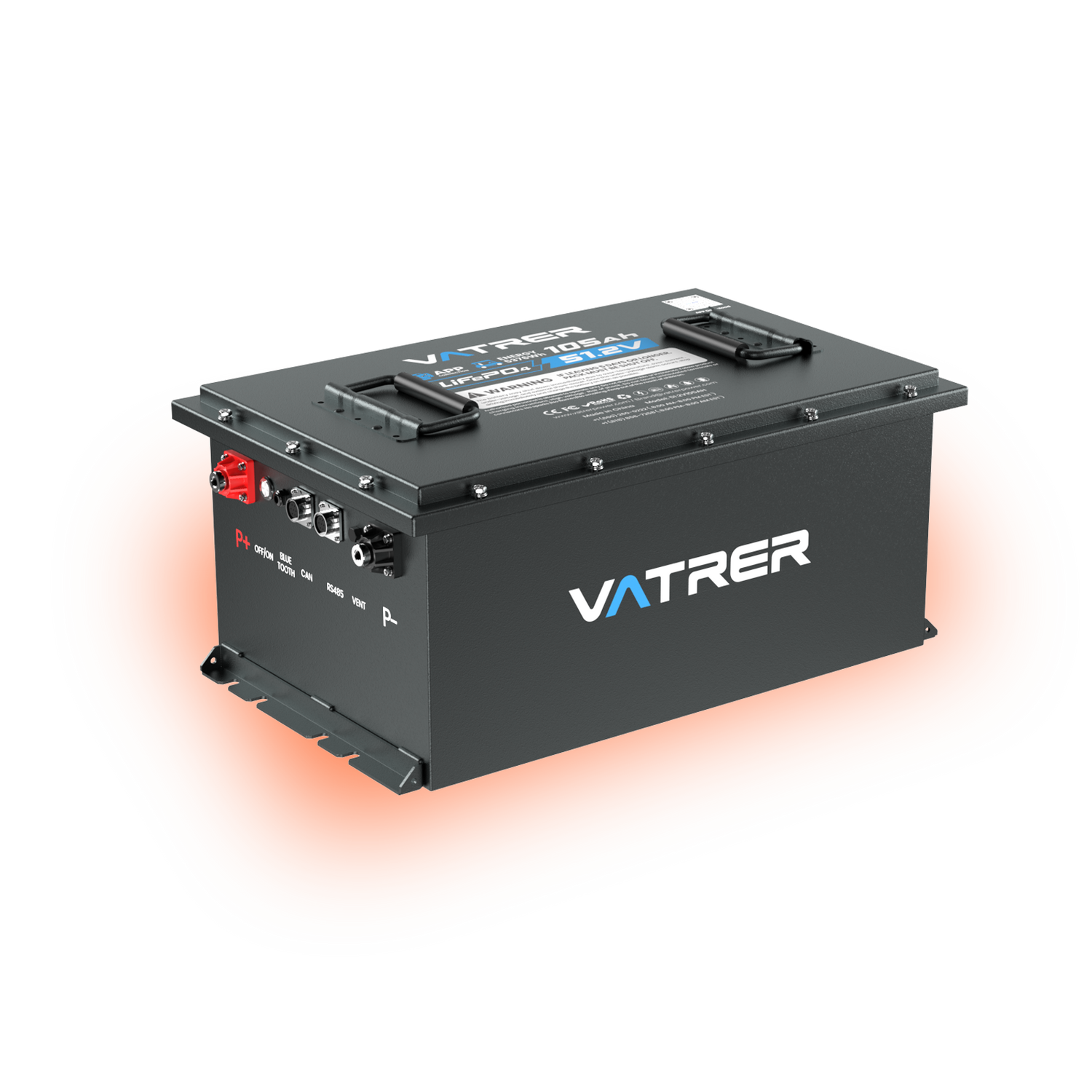 Vatrer 48V Heated Lithium Golf Cart Battery