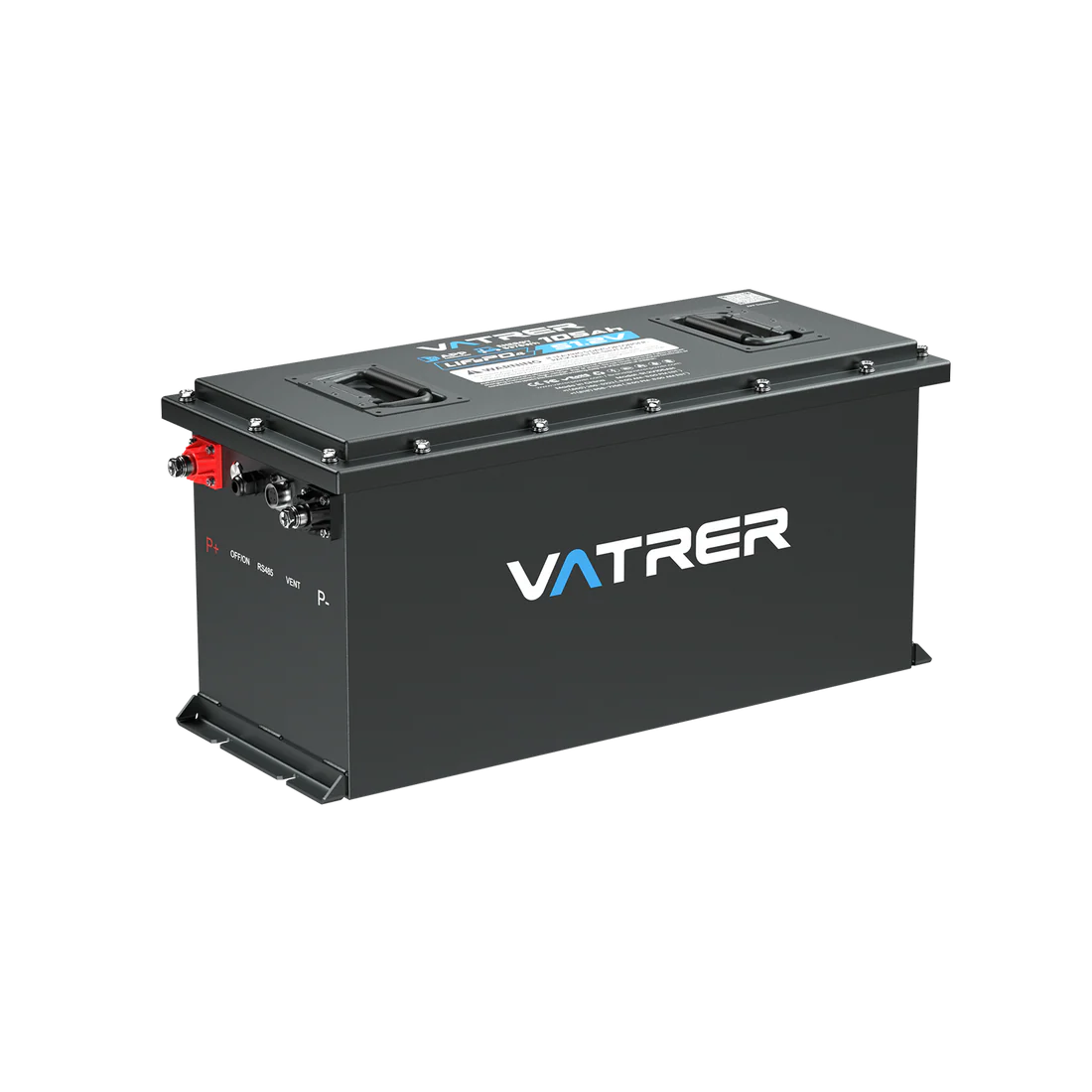 Vatrer 48V 105Ah Narrow Version Lithium Golf Cart Battery