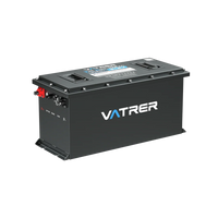 Vatrer 48V 105Ah Narrow Version Lithium Golf Cart Battery