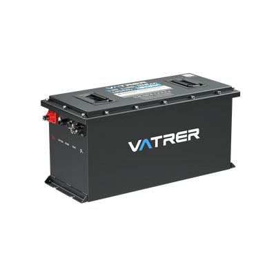 Vatrer 48V 105Ah Narrow Version Lithium Golf Cart Battery