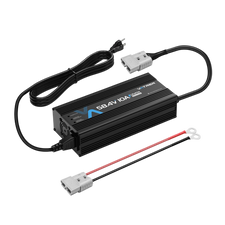 Vatrer 48V Lithium Battery Charger, 58.4V 10A AC-DC LiFePO4 Smart Battery Charger