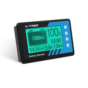 Vatrer 500A Battery Monitor with Shunt for Use as Voltmeter and Ammeter 8