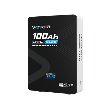 Vatrer 51.2V 100Ah Wall-Mounted Lithium Battery
