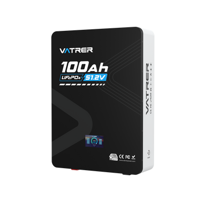 Vatrer 51.2V 100Ah Wall-Mounted Lithium Battery