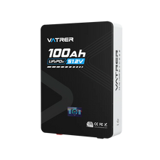 Vatrer 48V 100Ah Wall-Mounted Lithium Solar Battery