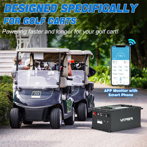 lithium golf cart battery 48v