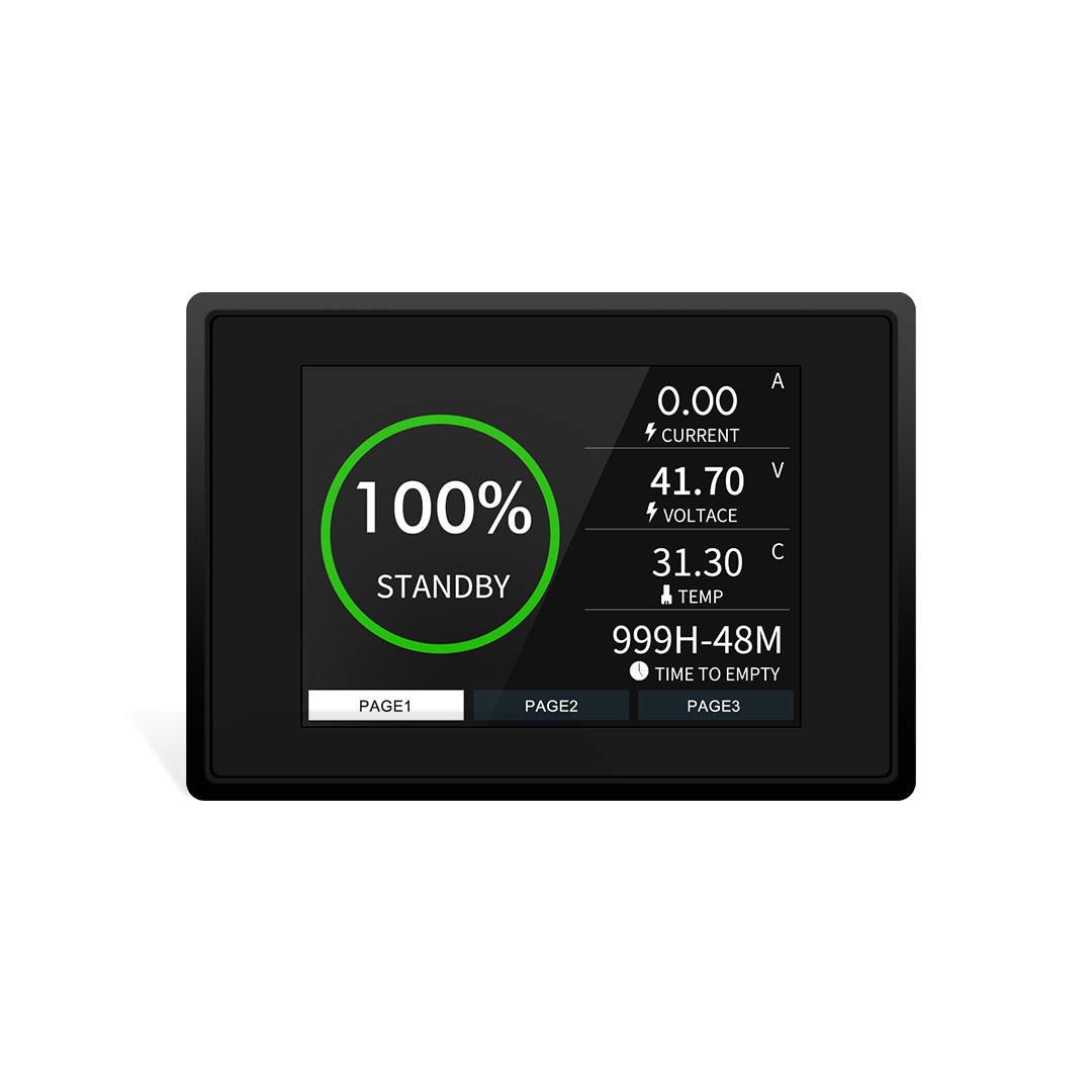 Vatrer Power 36V/48V 105Ah Golf Cart Battery Meter LCD DisplayVatrer