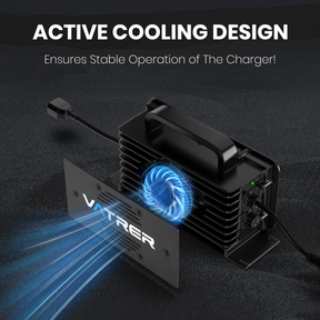 48V golf cart charger with cooling design 8