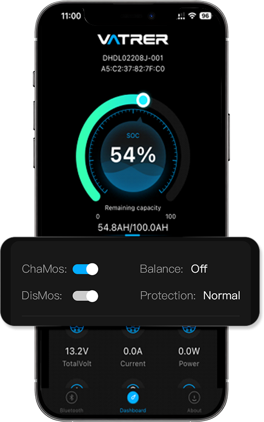 Vatrer Battery Bluetooth Remote Control