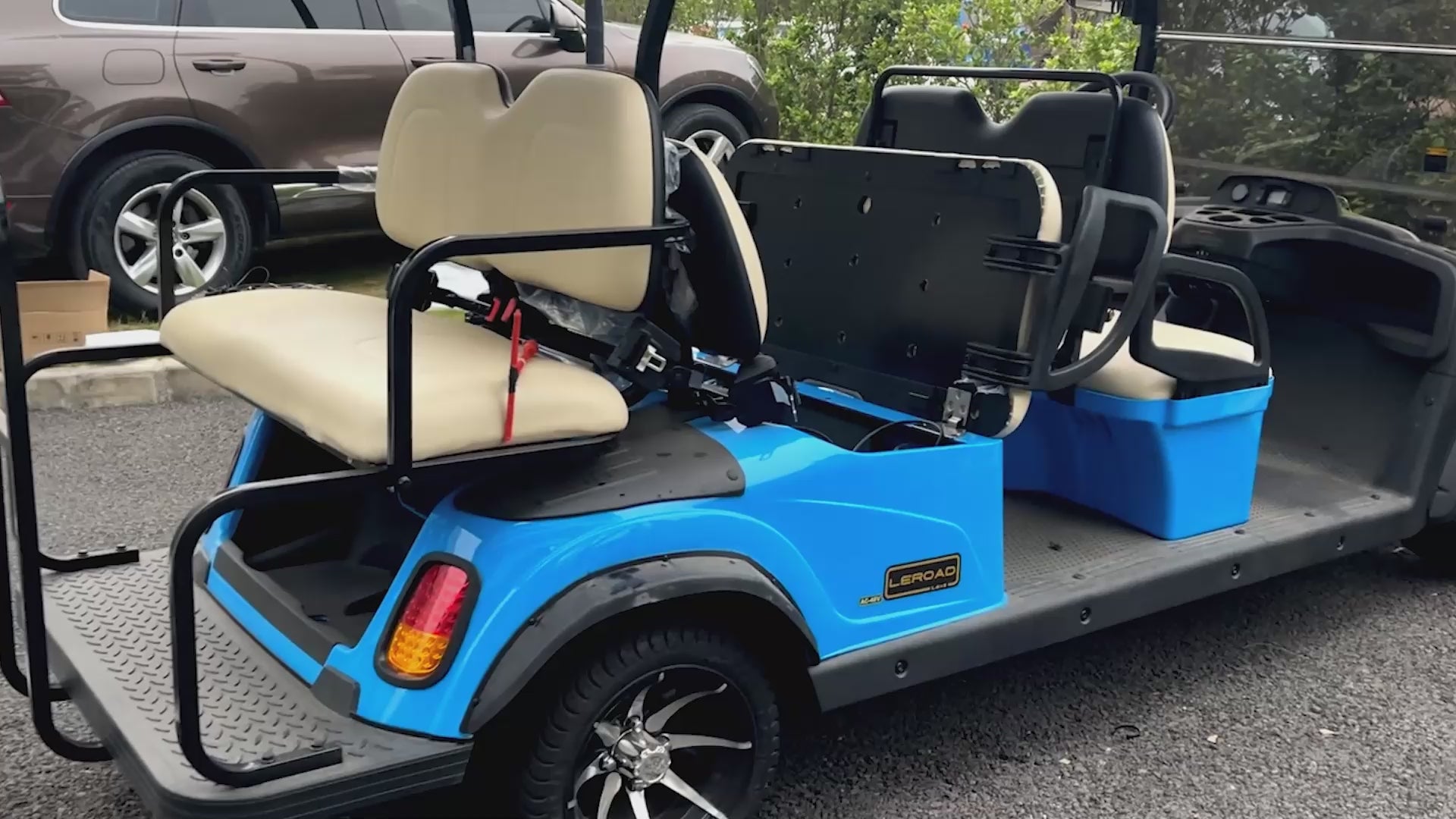 48V golf cart battery installation video 12