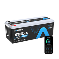 Vatrer 12V 600Ah Bluetooth Lithium RV Battery