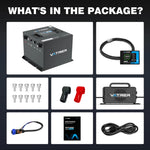 Vatrer 48V 105Ah Mini Lithium Golf Cart Battery Conversion Kit