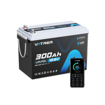 Vatrer 12V 300Ah Bluetooth Battery
