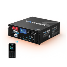 Vatrer Heated Server Rack Lithium Battery With WiFi