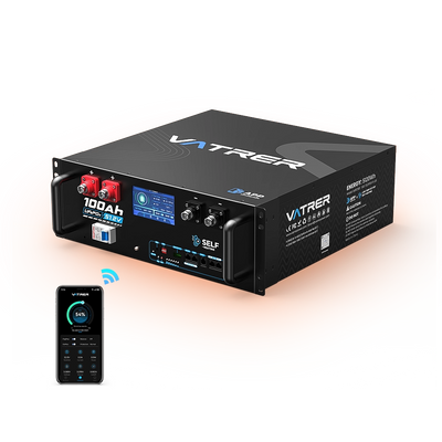 Vatrer Heated Server Rack Lithium Battery With WiFi