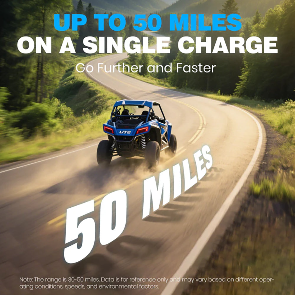 Vatrer 48V 105Ah Lithium Battery for UTV/ATV Up to 50 Miles