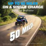 Vatrer 48V 105Ah Lithium Battery for UTV/ATV Up to 50 Miles